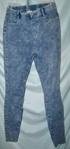 Time and Tru Acid Wash Blue High Rise Skinny Jeggings Size XS (R2D) - Picture 1 of 5