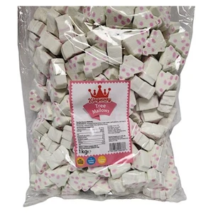 Kingsway Vanilla Flavour Tree Mallow Chewy Candie 1kg Bag Festive Christmas Gift - Picture 1 of 18
