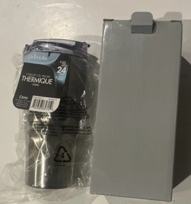 Primula Hot Cold Thermal Triple Layer Tech Tumbler Brushed Stainless NEW In Box - Image 1 of 4