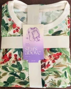 Stars Above Women's Thermal 2pc long sleeve top & pant berry white Pajama Set,XL - Picture 1 of 4