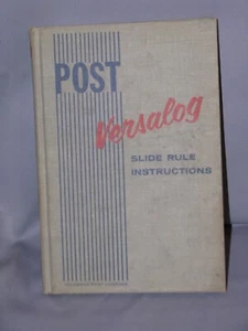 Versalog Slide Rule Instructions Frederick Post Company 1963 - Picture 1 of 4