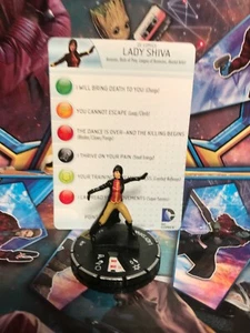 Lady Shiva #039 Heroclix DC Streets of Gotham Super Rare - Picture 1 of 1