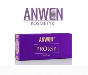 ANWEN PROtein Treatment For Damaged Dull Hair Reconstruction Smoothing 4 x 8 ML - Picture 1 of 5