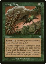 Canopy Surge x4 Invasion  MtG NM