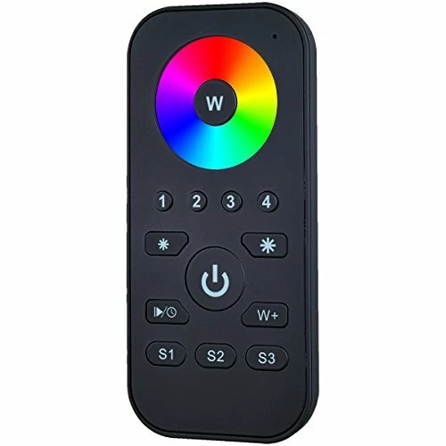 Telecomando Mini per RGB/RGBW-LED e, 4 zone di luce, luce Scene 3, Nero (g0E) - Immagine 1 di 1
