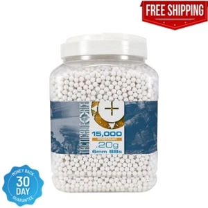 Tactical Force Premium 6mm Airsoft BBS Ammo 15000 Count.20 Gram - Picture 1 of 2