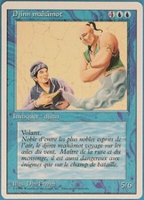 Mahamoti Djinn (WB) Revised (FRENCH) NM Blue Rare MTG CARD (ID# 104475) ABUGames