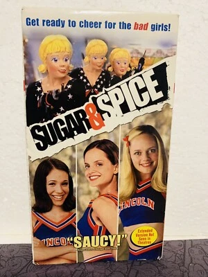 Sugar & Spice (VHS, 2001) Teen Crime Comedy Rare Extended Version OOP Non-Rental - Image 1 of 3