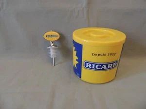 Vintage Ricard Depuis 1932 ice bucket B.C and sispenser - Picture 1 of 11