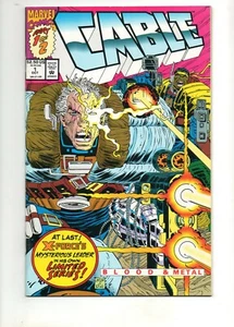 Cable: Blood and Metal #1 NM+ 9.6! 1ST CABLE SOLO SERIES 1992! 2ND WILD PACK! - Picture 1 of 2