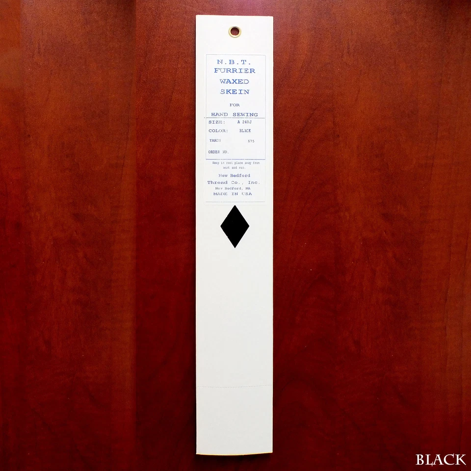 New Bedford Thread Waxed Skein for Hand Sewing Various Size and Color, 675 Yard - Image 1 of 1