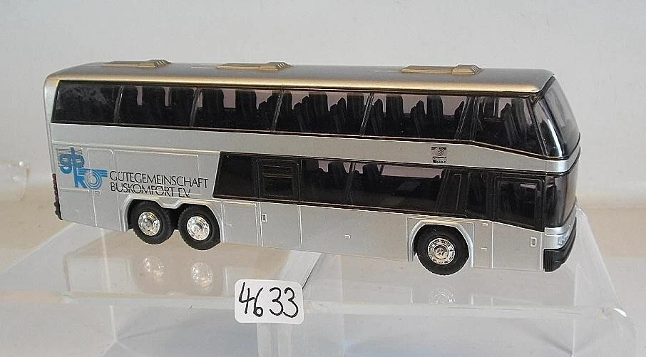 Rietze 1/87 Nr. SoMo Neoplan Skyliner Doppeldeckerbus Gütegemeinschaft si. #4633 - Bild 1 von 1