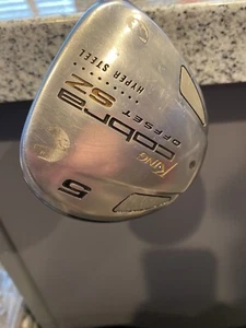 King Cobra Offset SZ 5 Wood - Hyper Steel - Womens Flex Aldila Graphite Shaft RH - Picture 1 of 11