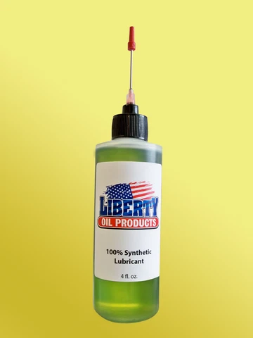 100% Synthetic Oil for lubricating Grandfather Clocks-4oz Bottle of Oil Cover