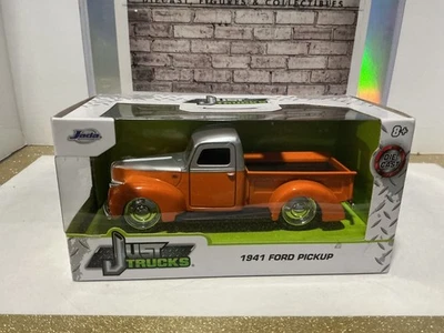 1/32 JADA - JUST TRUCKS - 1941 FORD PICKUP [ORANGE/SILVER] - Image 1 of 2
