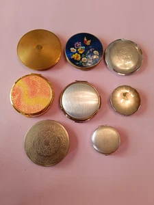 Job Lot - Assorted Powder Compacts Stratton / Yardley / Vintage (B1978) - Picture 1 of 20