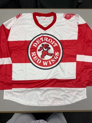 Detroit Red Wings Grateful Dead Jersey Size XXL Red & White #23 - Image 1 of 4