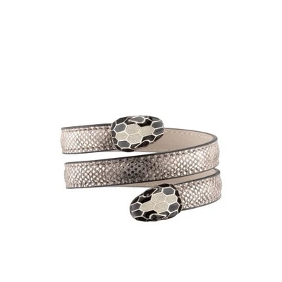 Bvlgari Serpenti Forever Leather Bracelet - Image 1 of 4