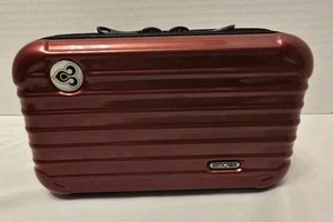Rimowa Thai Airways Amenity Kit Empty Case Only Toiletry Bag Red And Black - Picture 1 of 9