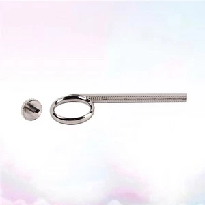 2 Piezas Anillo Gancho Tornillo Trompeta Dedo Botones Principiante Deslizable Repuesto - Imagen 1 de 12
