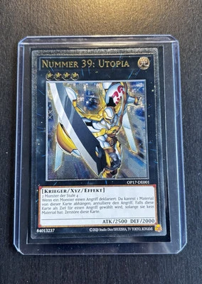 Yu-Gi-Oh! Nummer 39: Utopia OP17 Ultimate Rare Near Mint - Bild 1 von 4