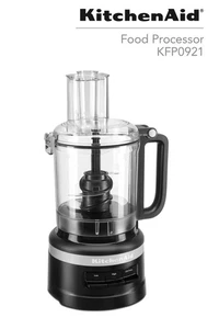 KitchenAid 5KFP0719BAC 1.7L Compact Food Processor in Black - UK Sale - Picture 1 of 3