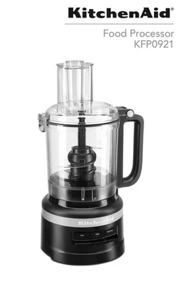 KitchenAid 5KFP0719BAC 1.7L Compact Food Processor in Black - UK Sale - Image 1 of 3