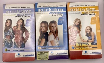 Mary-Kate & Ashley Olsen - So Little Time VHS Volume 1, 2, and, 3 *Sealed* READ* - Image 1 of 4