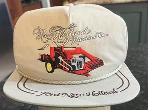 Vintage K Products FORD New Holland Machine Co Traktor Mütze Kappe USA - Bild 1 von 8