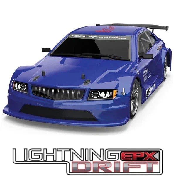 Redcat Lightning EPX Drift RC 1/10 Brushed Electric Drift Car RTR Blue - Image 1 of 1