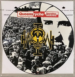 QUEENSRYCHE Operation Mindcrime LP Rare Picture Disc VG++ - Bild 1 von 3