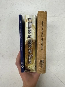Lot of 3 Spanish SDA Adventist Books by Ellen G. White - Picture 1 of 9