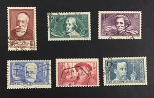 Francia 1938 XF Usato Sc#B54-B59, Cv$33. - Foto 1 di 2