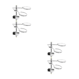 2 PCS Clip on Light for Glasses Handheld Magnifier with Dual Lens - Foto 1 di 12