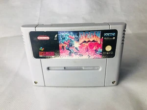 Videospiel Doom SNES Super Nintendo nur Kart Vintage - Bild 1 von 3