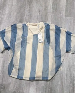 Adidas Original Argentina Soccer Futbol Jersey Layer T-shirt Women XL CY0682 - Picture 1 of 7