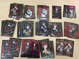 Disney Twisted Wonderland Metallkarte 47 Karten Bulk Rätsel Rosenherzen SET JAPAN - Bild 1 von 14