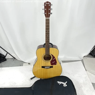 Fender DG-7 Acoustic Guitar with Gig Bag - Image 1 of 4
