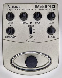 Behringer BDI21 V-Tone Bass Driver Di Box Amplifier Guitar Effect Pedal - Picture 1 of 7