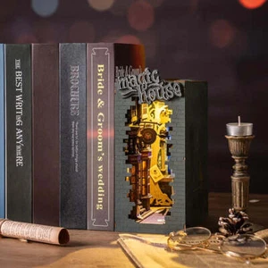 Clearance Sale 1/24 Store in Books/ Book Nook Shelf Insert -Magic House R TGB03 - Picture 1 of 7