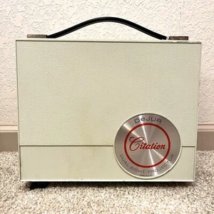 DeJUR Citation 850 AZ - Dual 8mm Movie Projector w/ Take-up Reel - TESTED - Picture 1 of 3