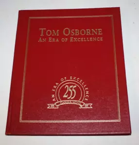 Coach Tom Osborne Era of Excellence Univ Nebraska Football Huskers Hardback Book - Picture 1 of 2
