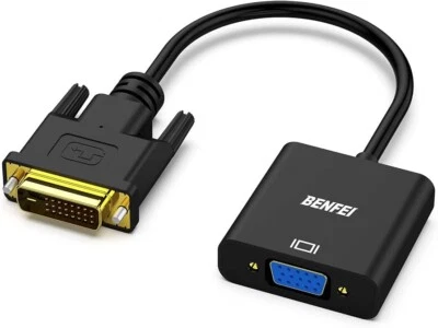 Benfei VGA auf DVI-D Adapter hervorragend für Gaming, IPS Monitore & Grafikkarten - Bild 1 von 3