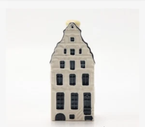 KLM Airlines Delft 1994 Blue Mini House #53 EMPTY - Picture 1 of 4