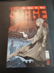 Die letzte Belagerung #2 Comic signiert von Justin Greenwood & Landry Walker  - Bild 1 von 3