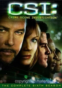 CSI: Crime Scene Investigation: S06 The Sixth Season N&S NEUF BOX DVD REGION 1 - Picture 1 of 1