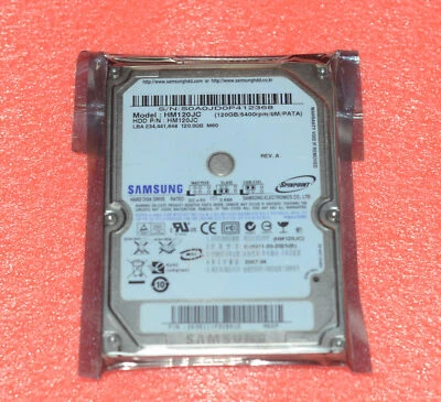 120GB Samsung PC Laptop HARD DRIVE HM120JC HM120HC HM121HC HM120IC IDE PATA - Image 1 of 4