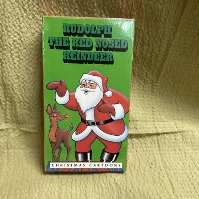 Rudolph The Red Nosed Reindeer Christmas Cartoons VHS Brand New Sealed 1992 - Image 1 of 4