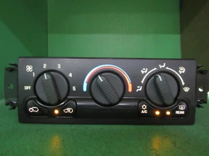 15054698 99-02 SIERRA SILVERADO YUKON AC MANUAL CLIMATE TEMP CONTROL REBUILT 136 - Picture 1 of 8