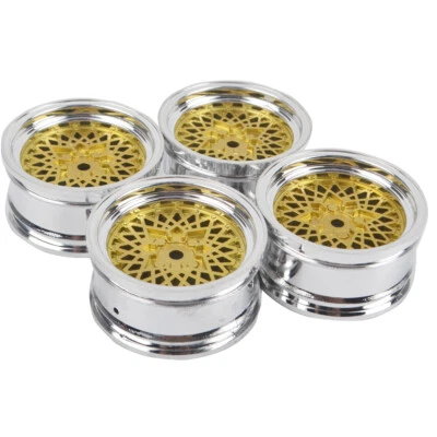 1:10 RC Drift Wheel Rims 12mm Hex for Tamiya TT02 HPI Kyosho 1/10 RC on Road Car - Image 1 of 3